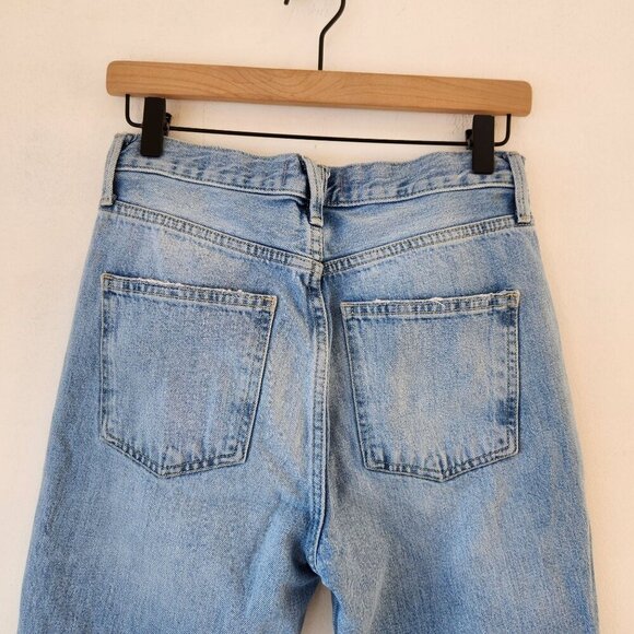 We The Free People Light Wash Jeans Stovepipe Denim Women's 26 - Picture 5 of 12